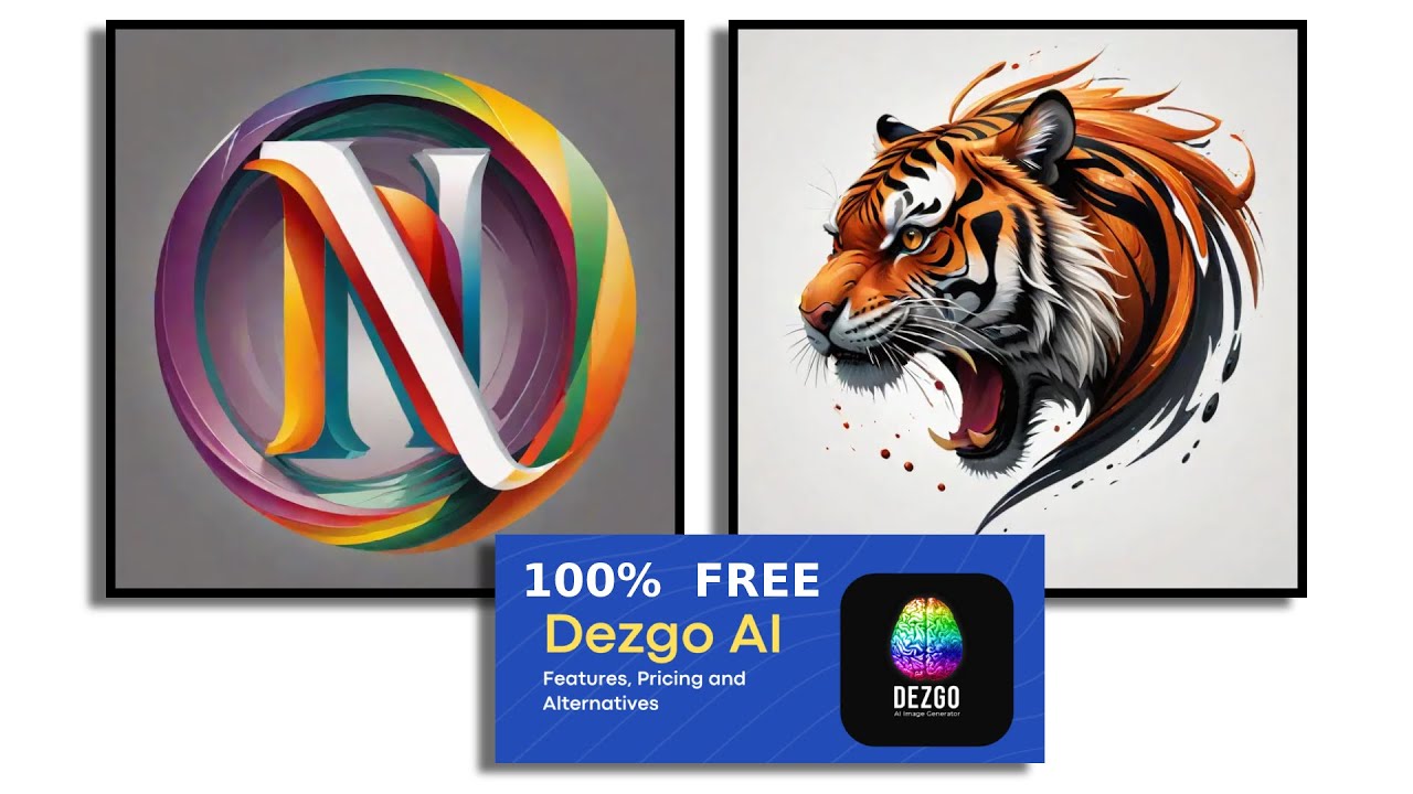 100 % Free, Logo Design Using Dezgo AI (artificial intelligence), Dezgo Tutorial