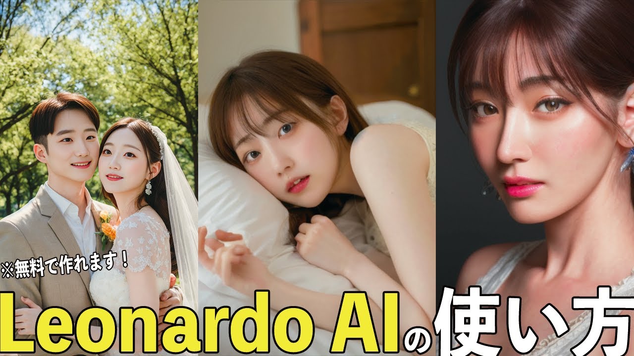 【Leonardo Ai】無料で使える画像生成AIツールの使い方を紹介！日本語でプロンプト入力が可能！ダウンロード不要！