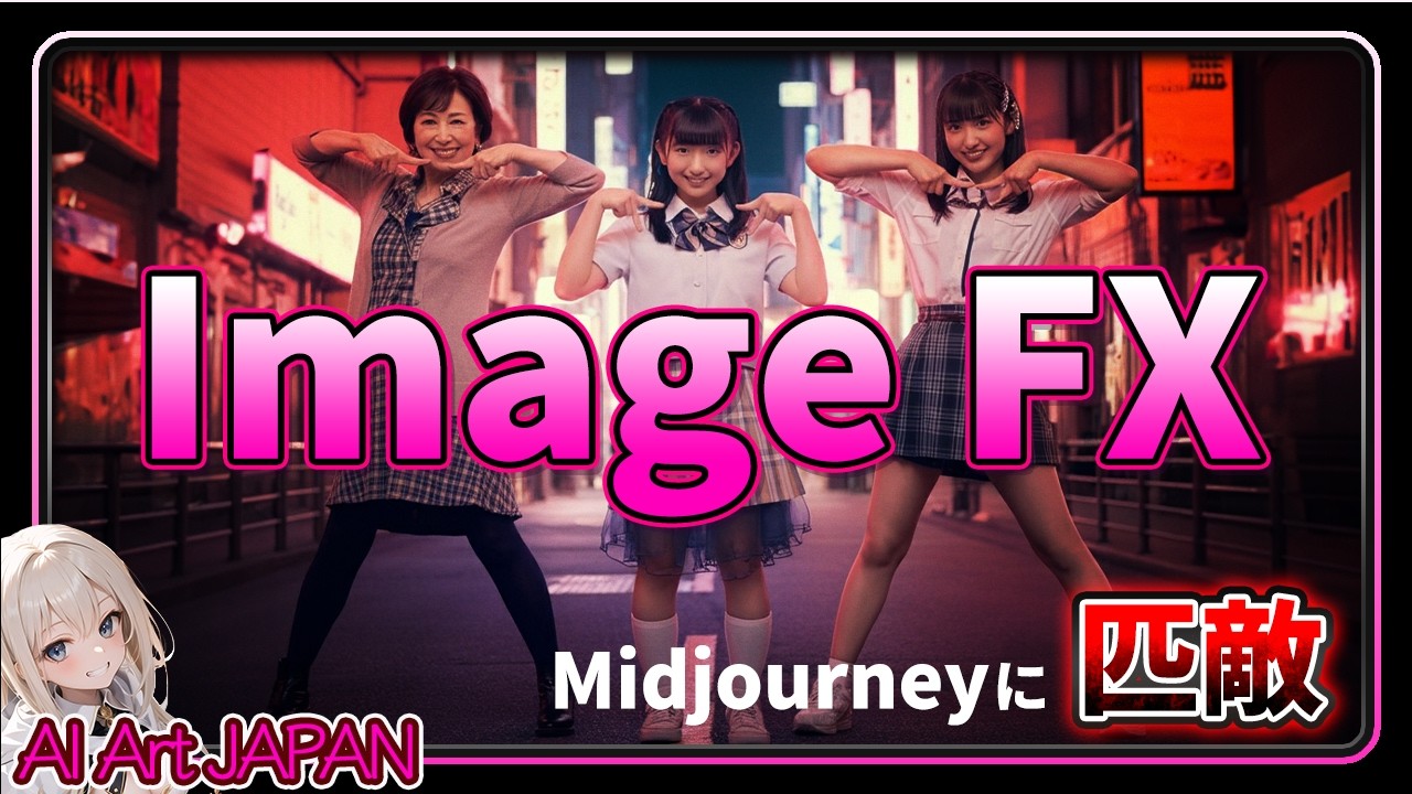 【ImageFX】AI画像と人間の区別がつかなくなってきたぞ！Google驚異の生成AI爆誕 ！日本の事にも精通した画像生成AIが現在無料！